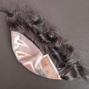 پروتز مو جلوتور ۸تیکه بلیچ اورجینال 20×25 رنگ 10 درصد سفیدی | کد: ZNB-V2Z