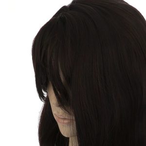 کلاه گیس بلند ساتورا مدل MARGO صاف جنس الیاف ابریشم | کد: ZNB-X70