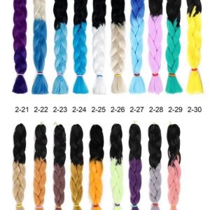 موی دوسرباز آمبره مشکی/ یاسی | کد: ZNB-WX2