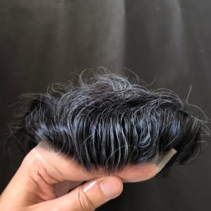 پروتز مو جلوتور ۸تیکه بلیچ اورجینال 18×24 رنگ 10 درصد سفیدی | کد: ZNB-V52