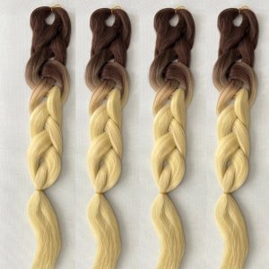 مو دوسر باز آمبره ۸۰ سانتی قهوه ای/بلوند | کد: ZNB-VQL