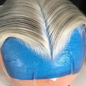 پروتز تمام سر طبیعی کوتاه مردانه جو گندمی (کد:2506) | کد: ZNB-XKE