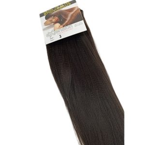 اکستنشن سر دوخت سوکپ مشکی کد 3 (250gr) | کد: ZNB-WDC