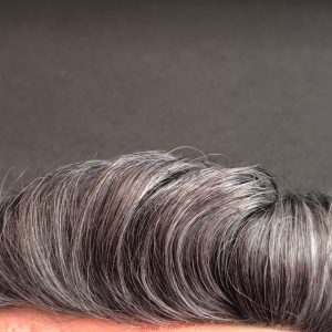 پروتز مو جلوتور ۸تیکه بلیچ اورجینال 19×24 رنگ 40 درصد سفیدی | کد: ZNB-V8A