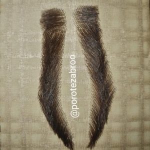 پروتز ابرو مدل گُلد پرحجم مردانه و زنانه | کد: ZNB-UAR