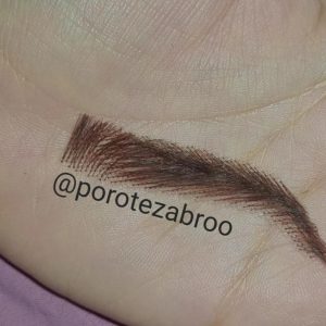 پروتز ابرو مدل آرتمیس – مشکی پرکلاغی | کد: ZNB-UT4