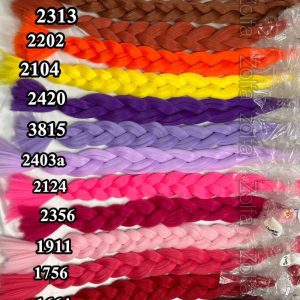 موی مصنوعی دوسرباز نیم پوش ابریشمی پرومیس قد ۸۰ سانت وزن ۱۰۰ گرم | کد: ZNB-U45